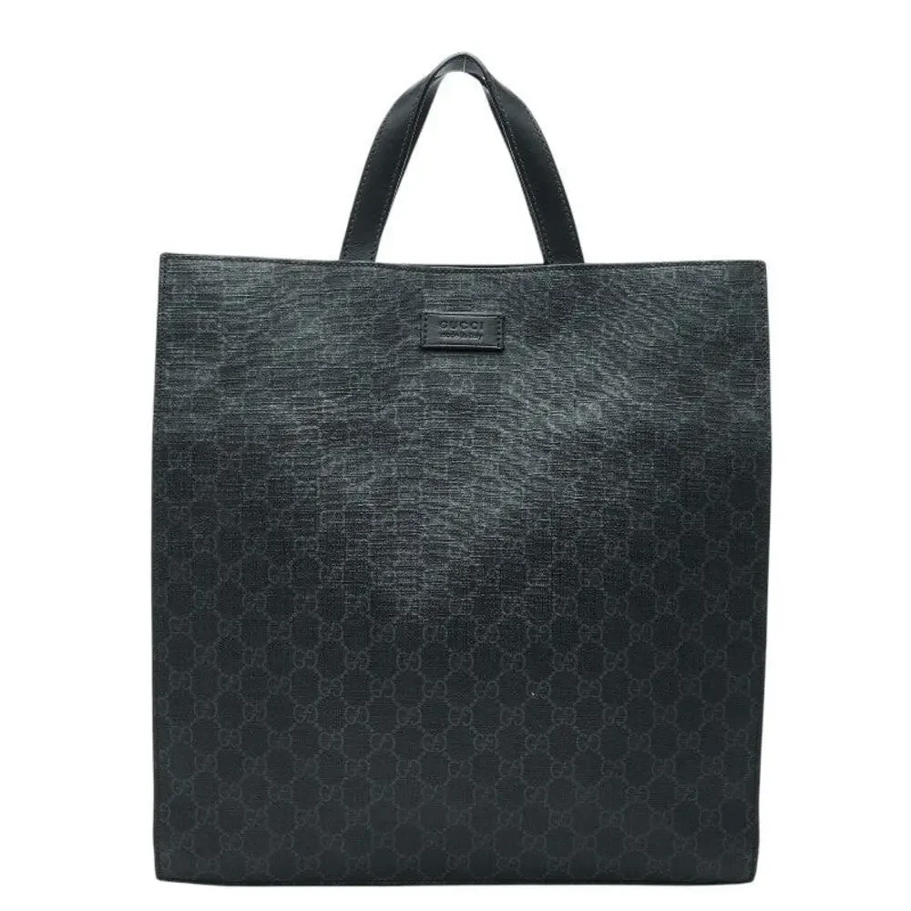 Gucci GG Supreme Tote Bag Black